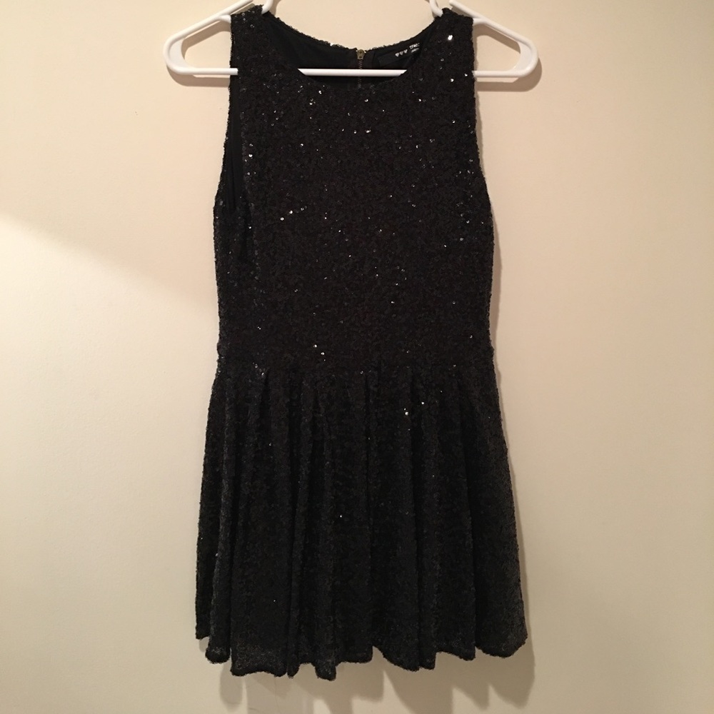 🥂TFNC London Sequin Skater Dress