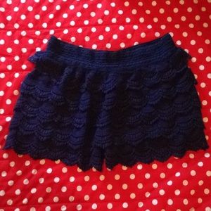 Crochet Lace Shorts