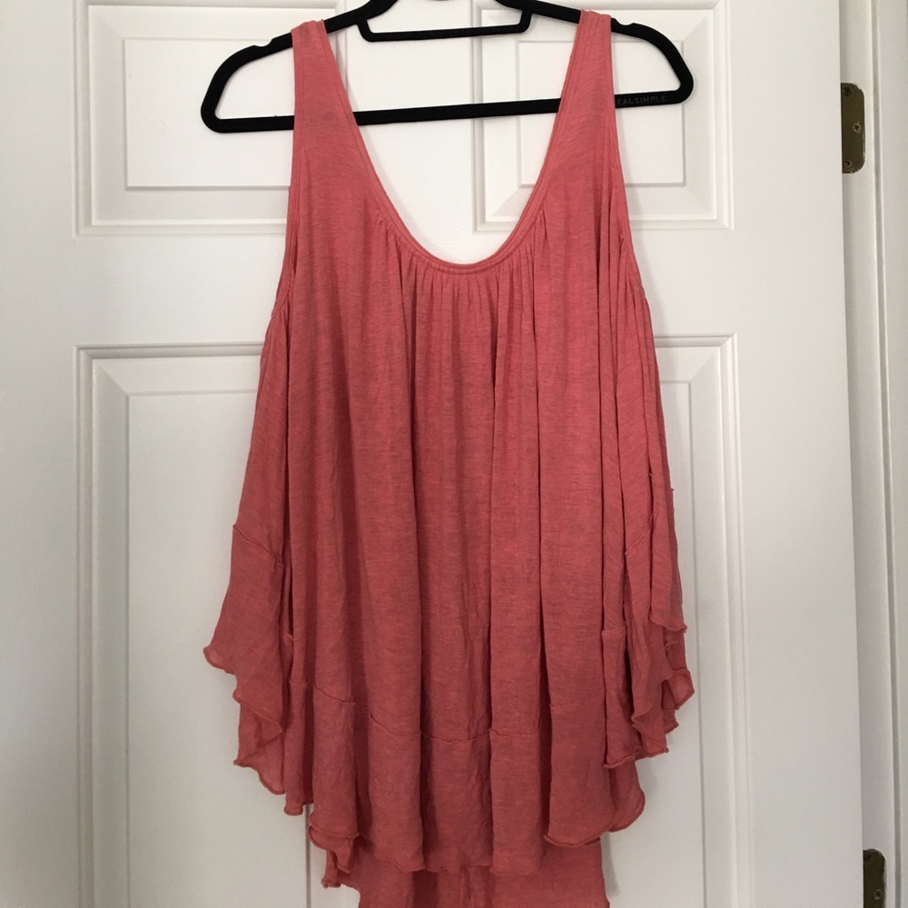 Free People Chloe Cold Shoulder Top