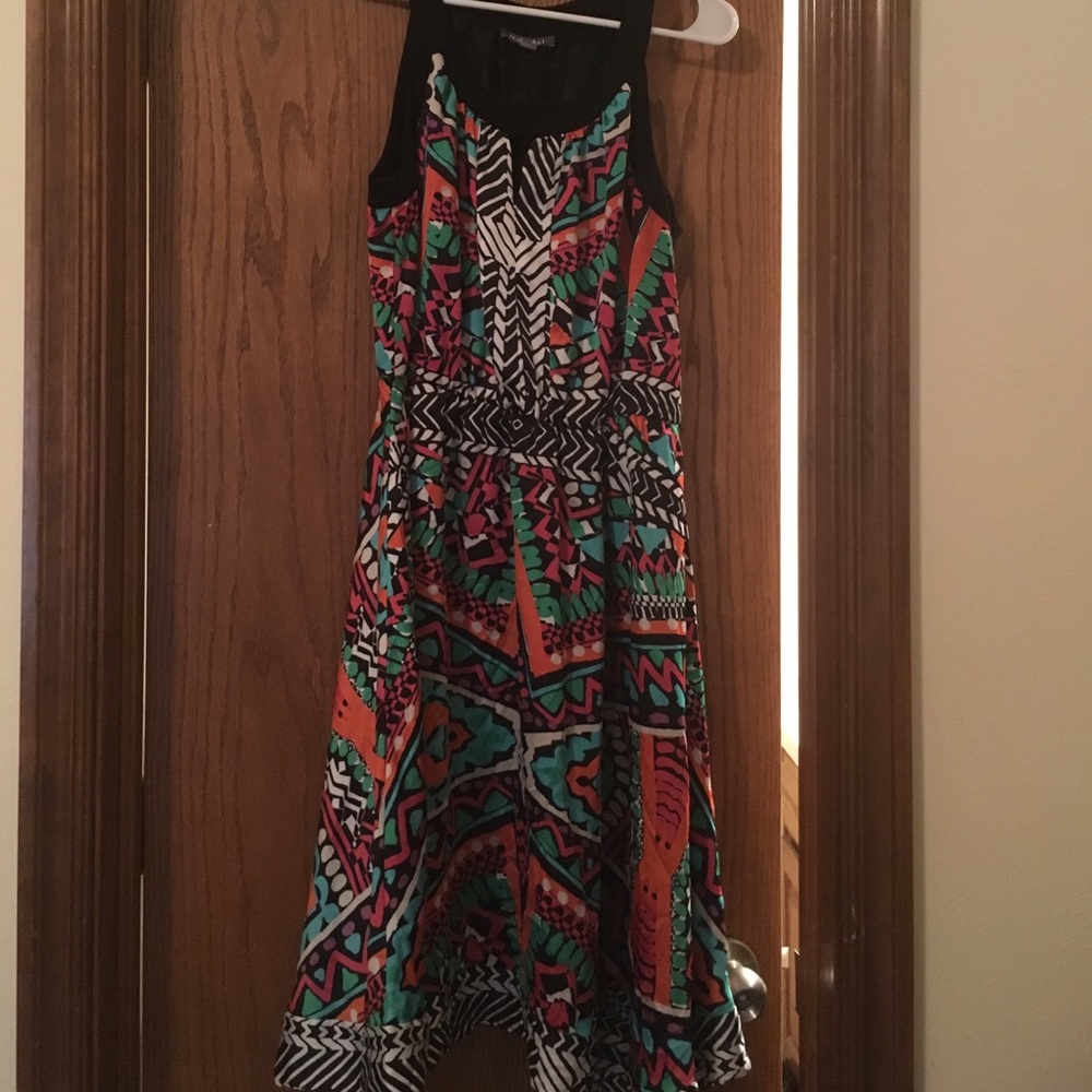 Cute multi print dress