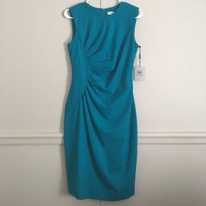 Teal Calvin Klein Dress