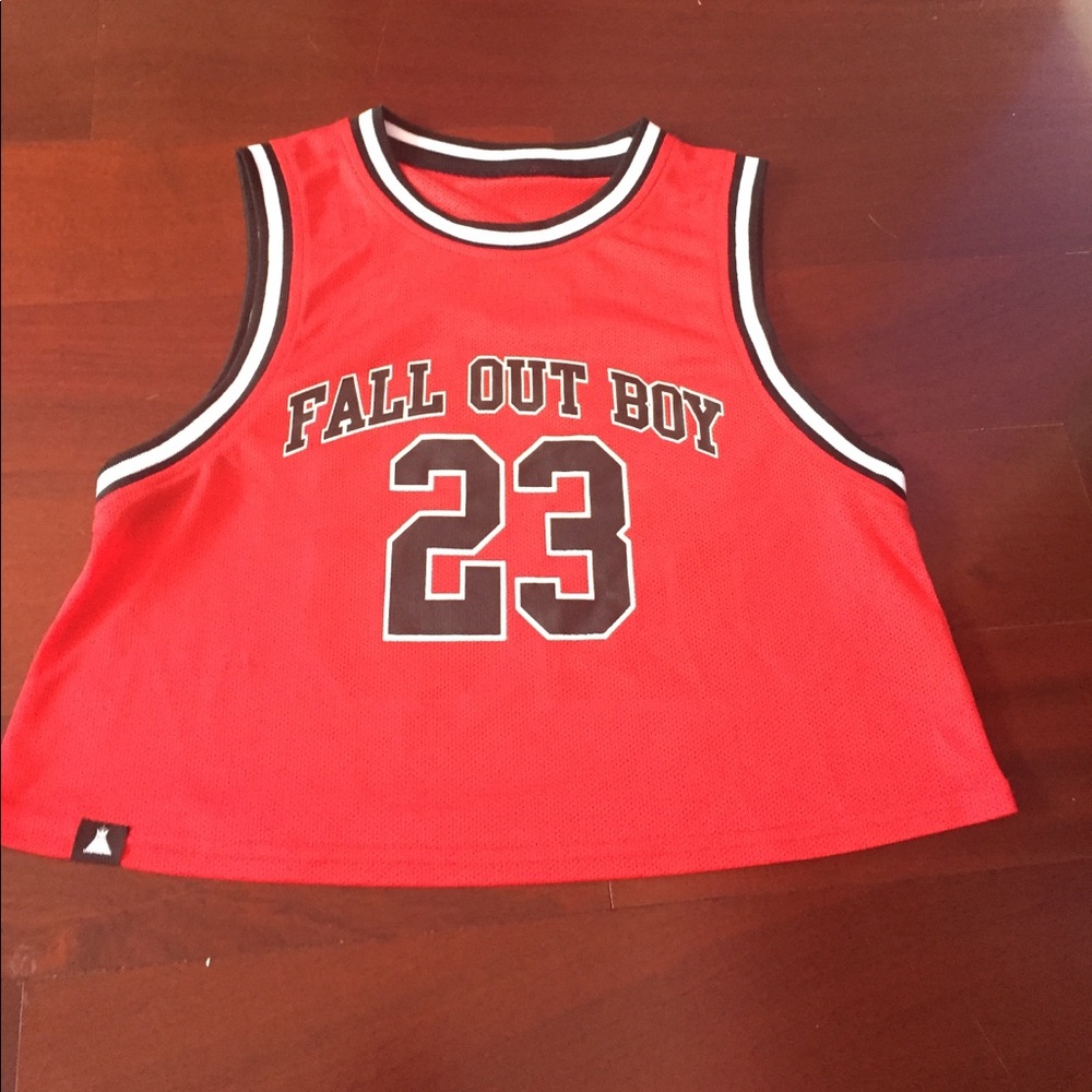 Fall Out Boy basketball jersey