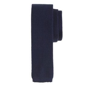 J. Crew Knit Navy Tie