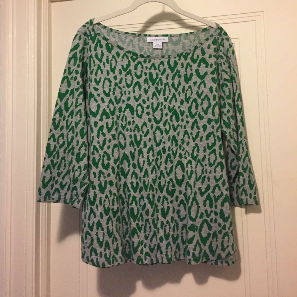 LAST CALL B4 DONATION Liz Claiborne Tiger Print