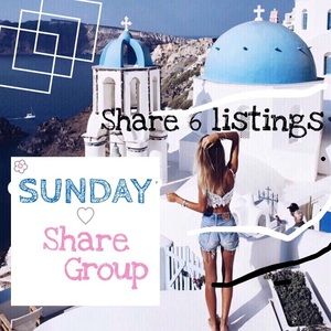 CLOSED 7/16 Sunday Share Group 🌸
