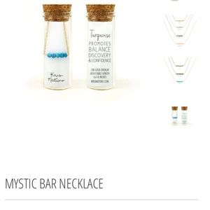 Kris nation mystic bar necklace turquoise