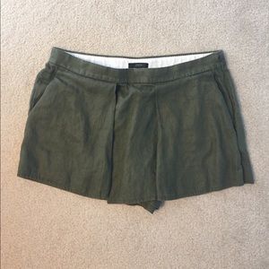 J. Crew Olive Green Skort
