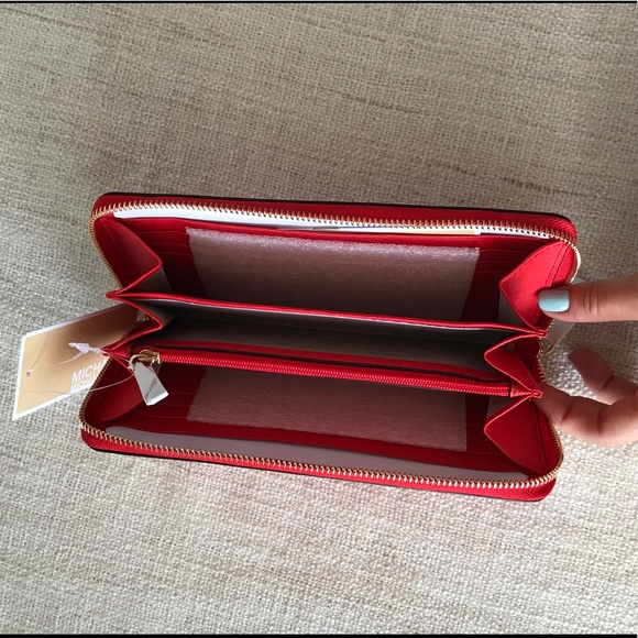 Michael Kors Jet Set Travel wallet in leather - Picture 5 of 7