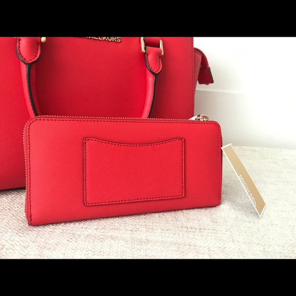 Michael Kors Jet Set Travel wallet in leather - Picture 4 of 7