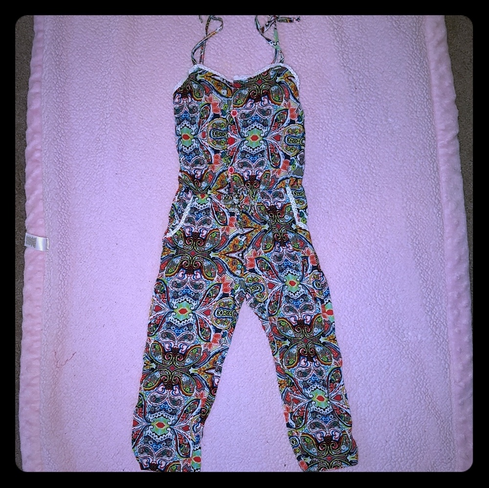 Sweet & Soft Paris • aztec/tribal/floral romper
