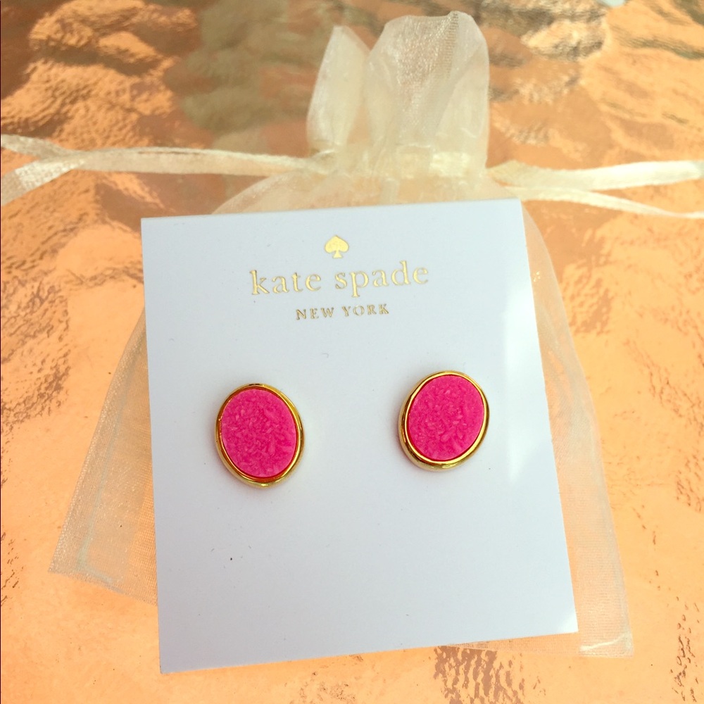 Kate Spade Hot Pink Studs