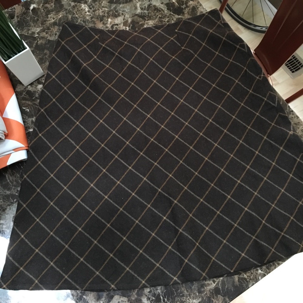 Lands End Wool skirt