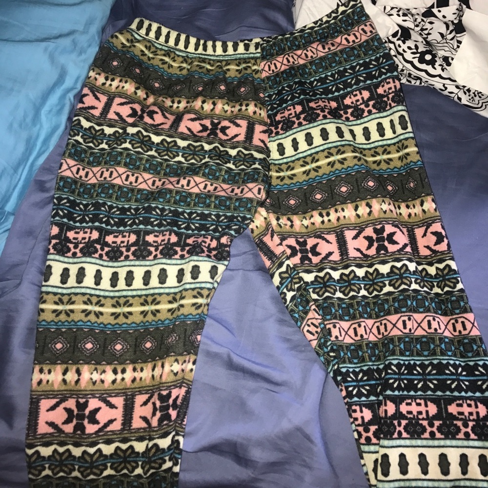 Cotton patterned leggings!