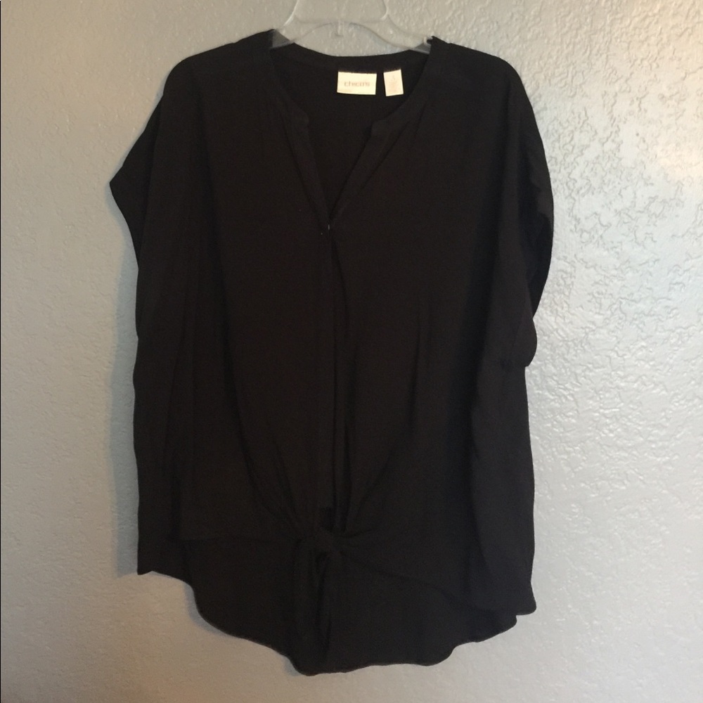 Chico's blouse. Tie front. Final price
