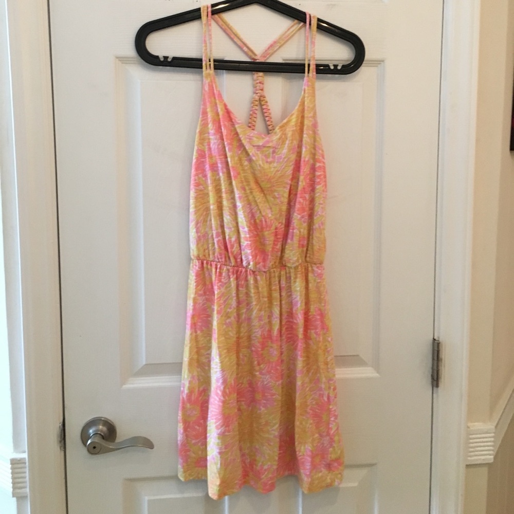 Lilly Pulitzer braided back dress