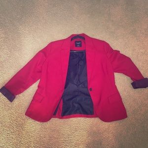 Red blazer