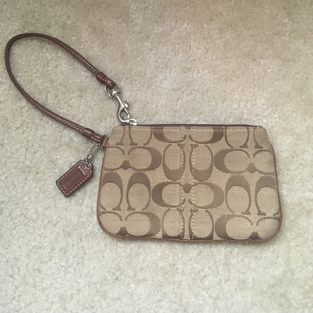Coach wristlet