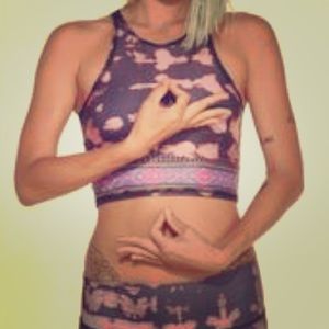 NWT Cusco mermaid crop