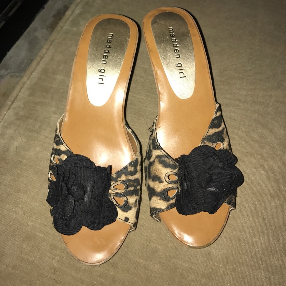 Madden Girl leopard heels