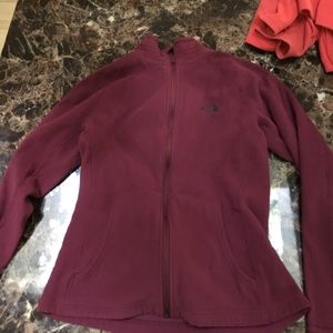 North Face Light Fleece Zippered Jacket