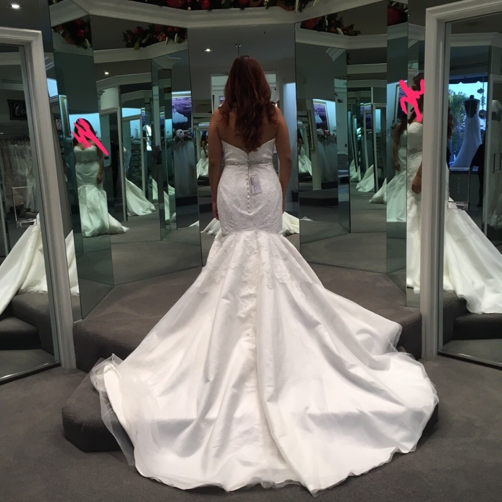 Never worn beautiful wedding dress