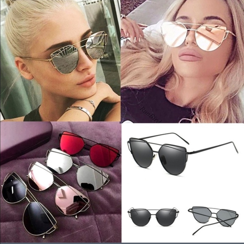 Pink Mirrored sunglasses SALE⭐️