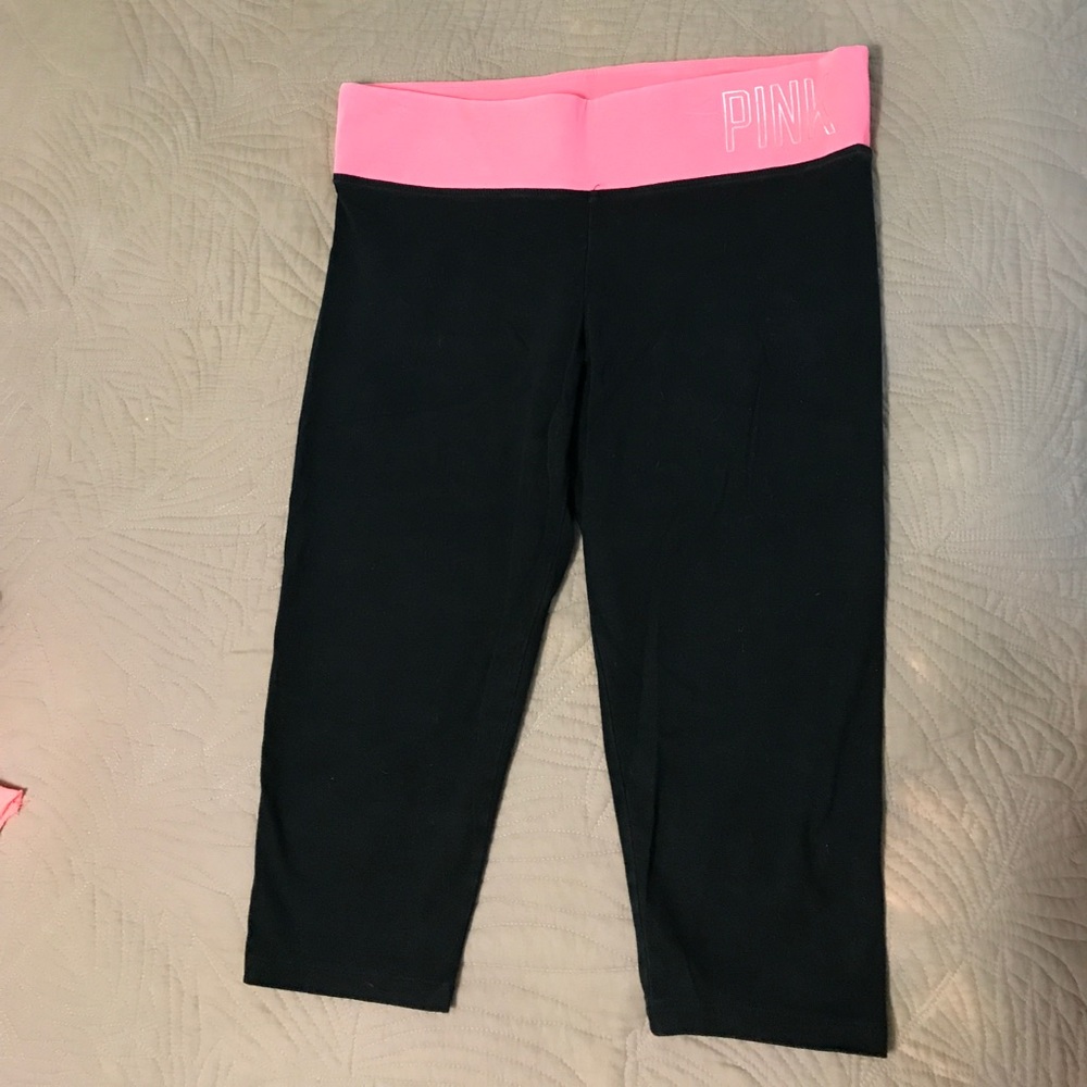 Pink workout pants