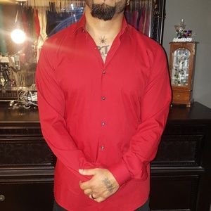 J.FERRAR SLIM FIT BUTTON DOWN