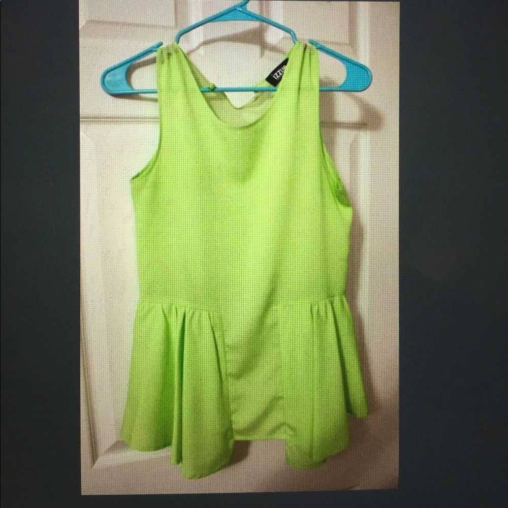 Sleeveless chiffon top