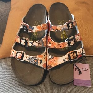 Multi-colored Papillio by Birkenstock size 39