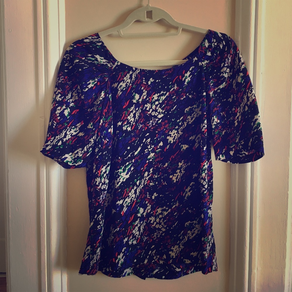 Elegant silk blouse by Maje direct from Paris