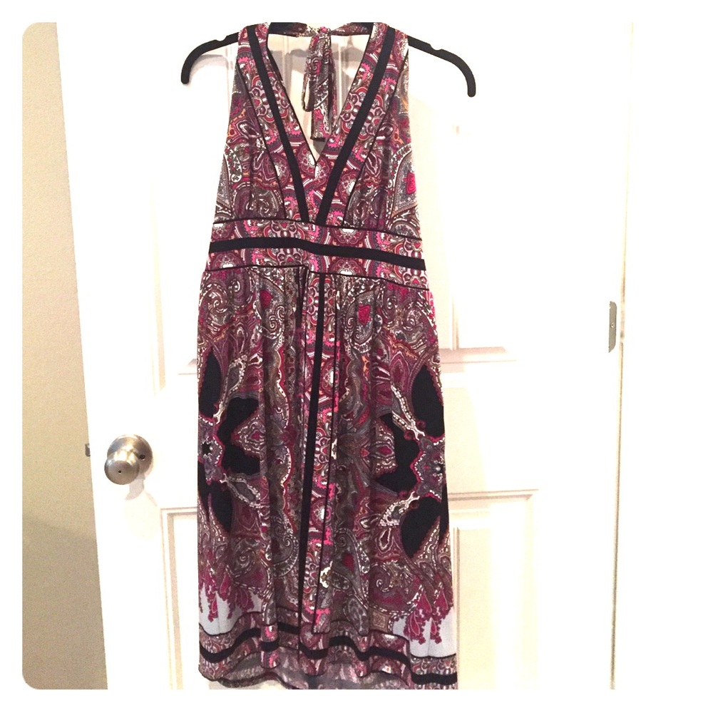 Halter top dress in perfect condition.