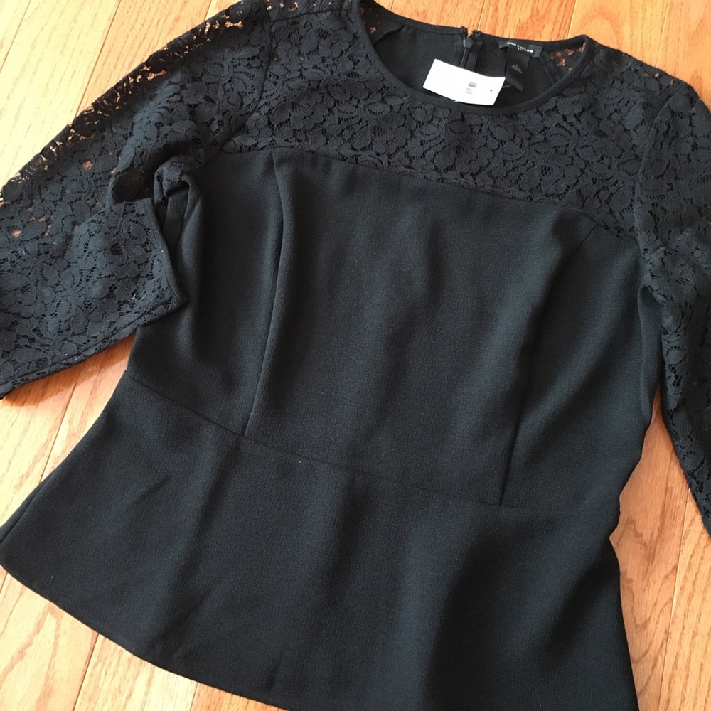 Ann Taylor peplum top