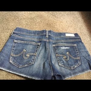 Ag denim cut off shorts