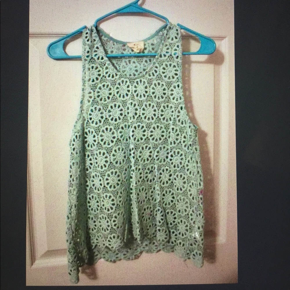 Crocheted top