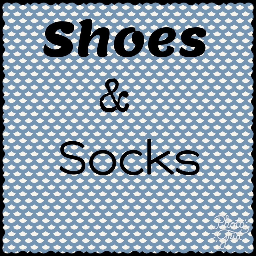 Shoes and socks