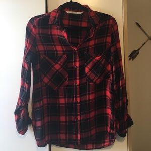 Zara plaid shirt