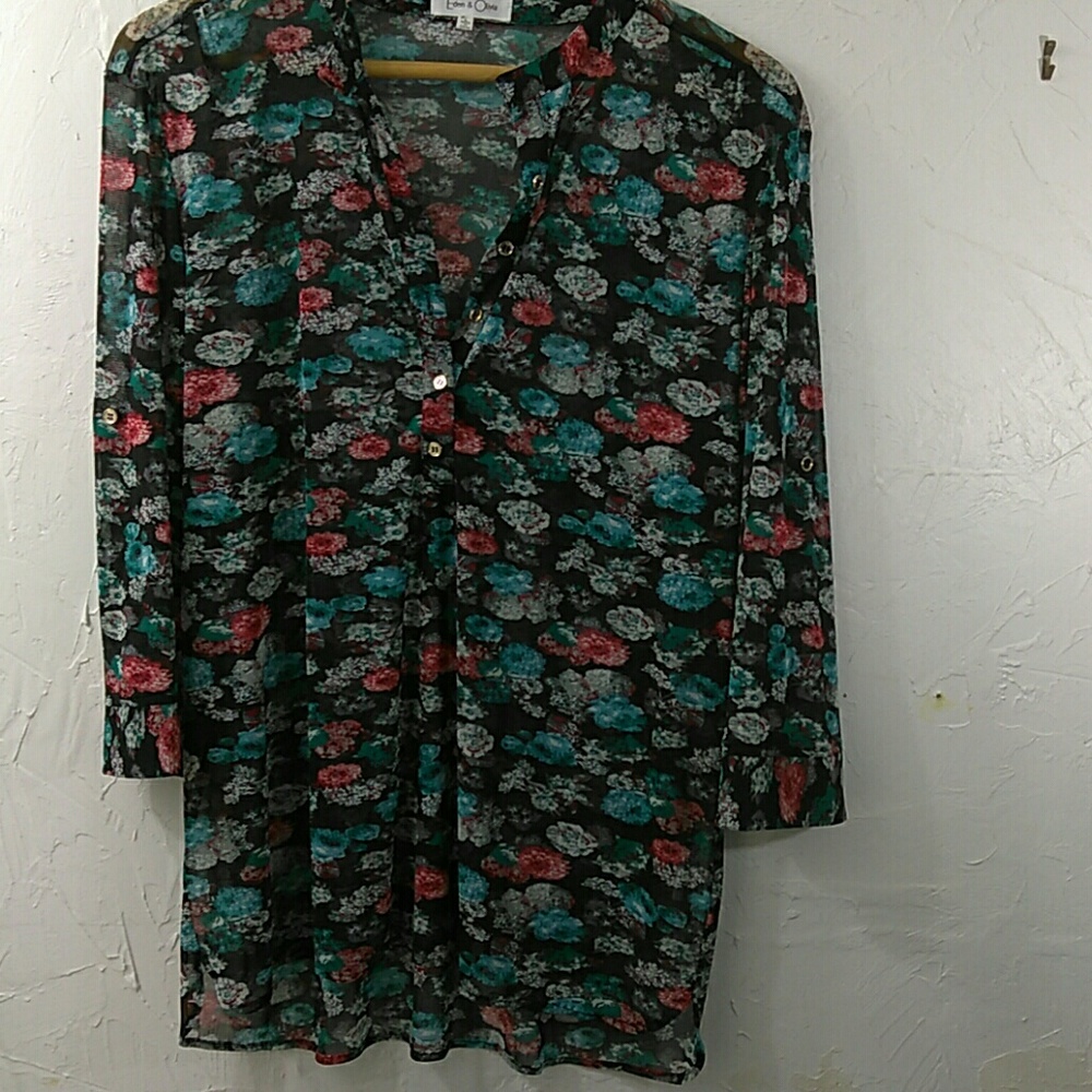 Eden & Olivia Womens Top/ Size L