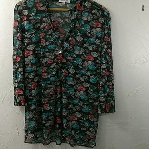 Eden & Olivia Womens Top/ Size L