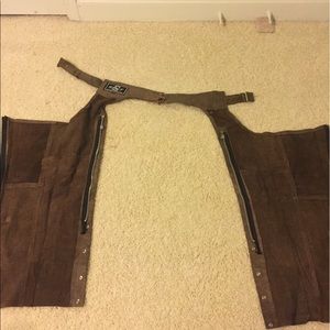 Shaft leather chaps
