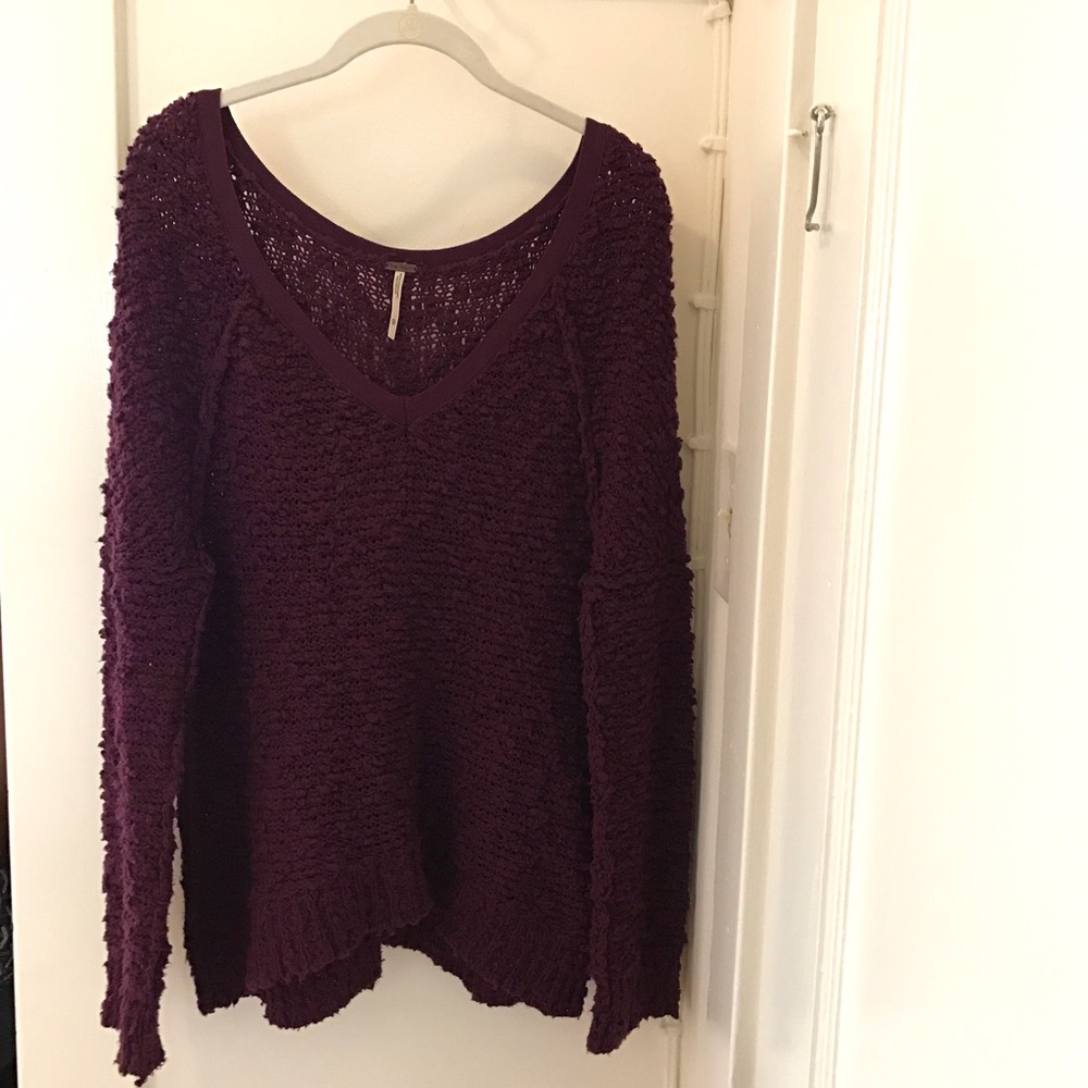 SOLD!!! Free People Song Bird Pullover - Size XS