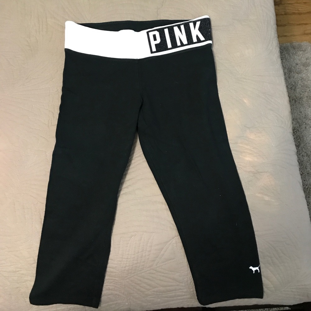 Pink workout pants