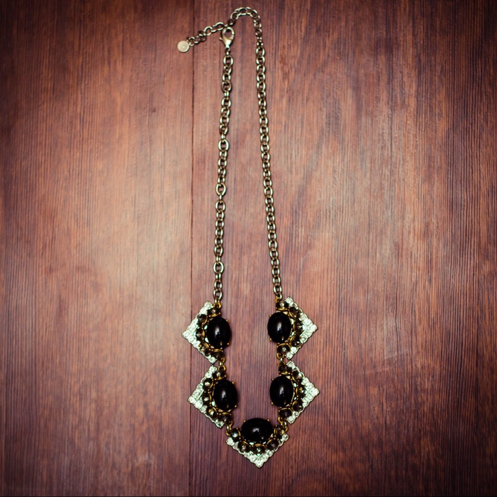 Stella and Dot necklace. Can't remember the name!