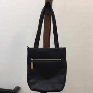 Ralph Lauren black leather bag