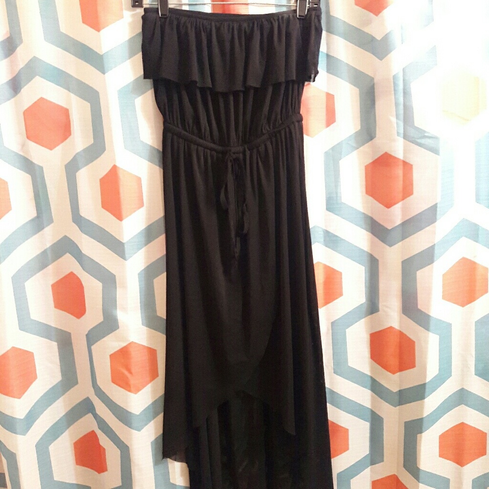Cynthia Rowley Strapless High-Low Casual Dress