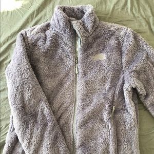 The North Face purple fleece
