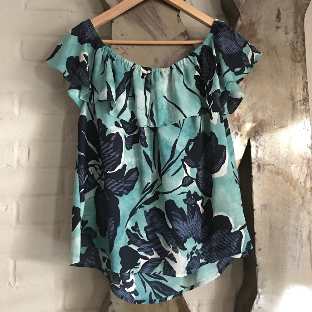 Anthropologie Islander Off-Shoulder Top - Picture 8 of 8