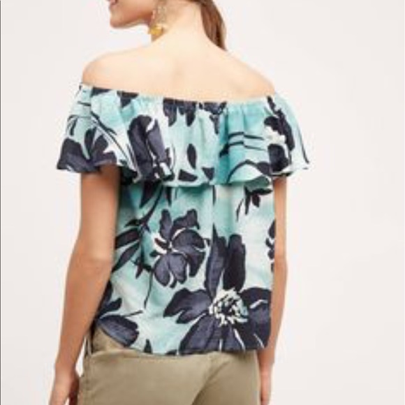 Anthropologie Islander Off-Shoulder Top - Picture 4 of 8