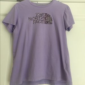 Youth North Face t-shirt
