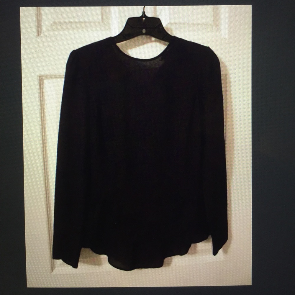 NEVER WORN Deep Navy Blouse